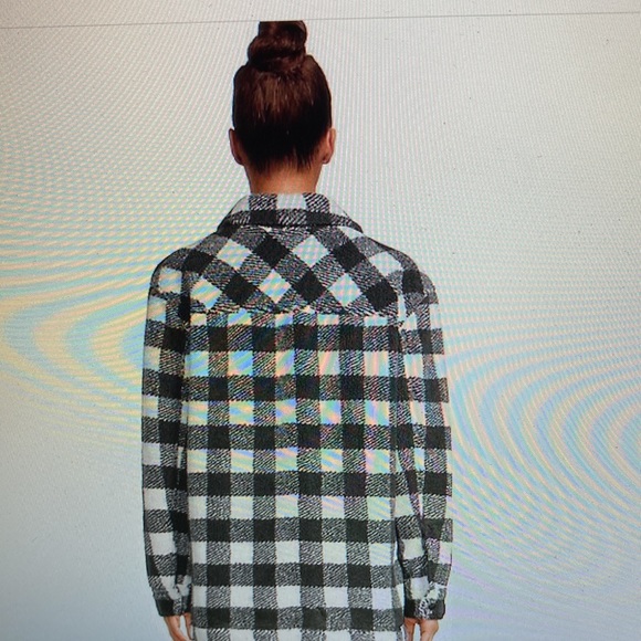 ⭐️ Host Pick!!! ⭐️ NWT - Karl Lagerfeld Paris Buffalo Plaid Teddy Jacket - XL* - Picture 5 of 16